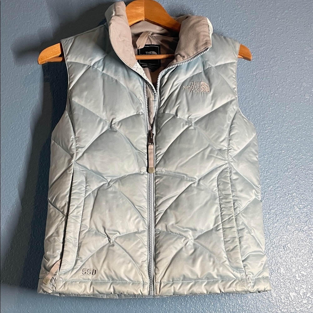 The North Face Women's Sky Blue Quilted Vest